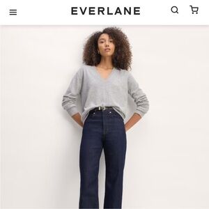Everlane The Way High Jean dark denim 28R